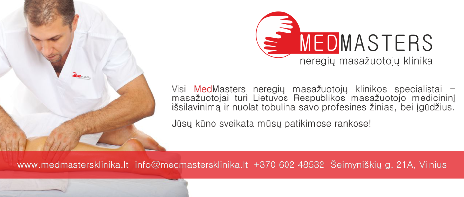 MEDMASTERS - neregių masažuotojų klinika
